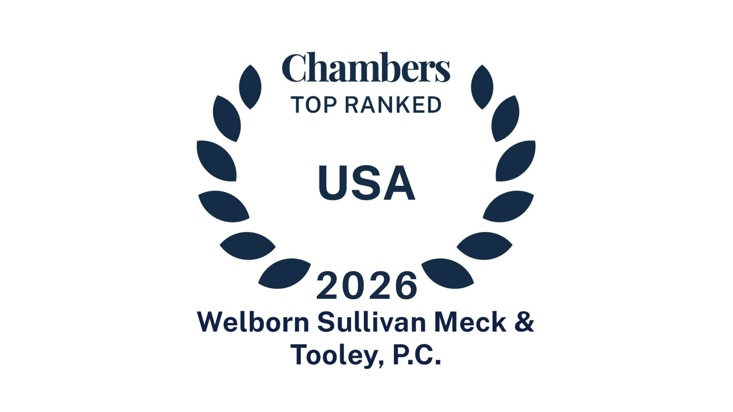 Top Recognitions for Welborn from Chambers and Partners USA
